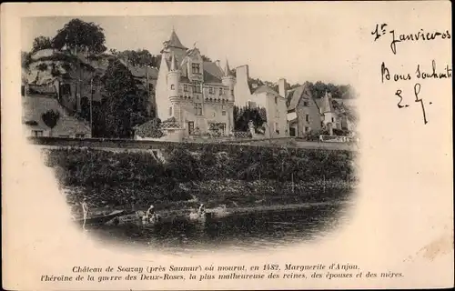 Ak Souzay Champigny Maine et Loire, Le Chateau