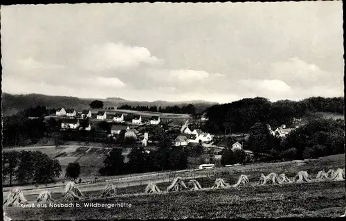 Ak Nosbach Reichsshof Oberbergischer Kreis, Panorama