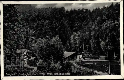 Ak Oerlinghausen im Kreis Lippe, Schopke-Bad