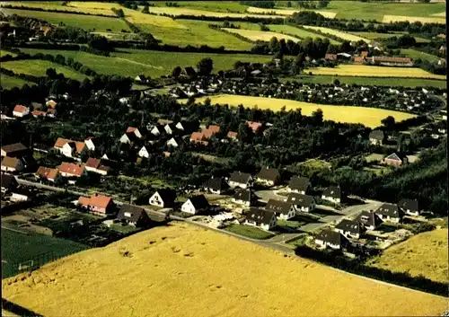 Ak Felde in Schleswig Holstein, Fliegeraufnahme