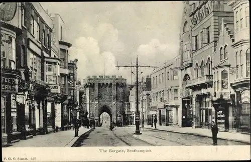 Ak Southampton South East England, The Bargate