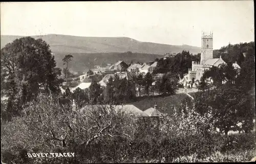 Ak Bovey Tracey Devon, Panorama