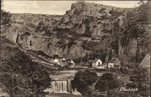 Ak Cheddar Somerset England, Village