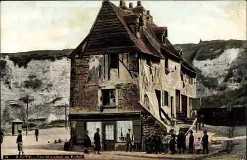 Ak Dieppe Seine Maritime, Vieille Maison au Pollet