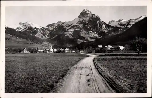 Ak Bernex environs Haute Savoie, Les Faverges, la Dent d'Oche, Mont Cesar