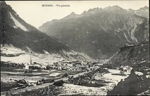 Ak Modane Savoie, Vue générale