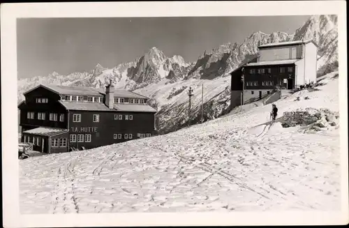 Ak Haute Savoie, Chalet Hotel, Winteransicht