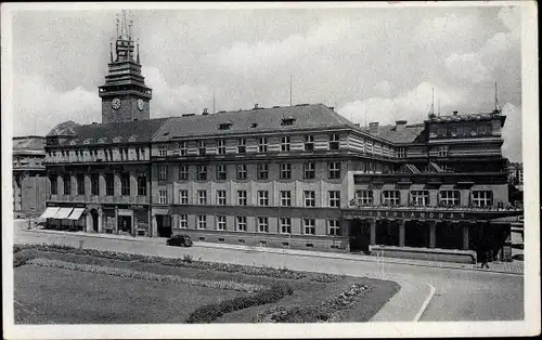 Ak Pardubice Pardubitz Stadt, Oberlandrat, Gebäude