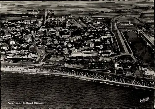 Ak Nordseebad Büsum, Panorama