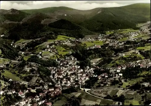 Ak Bühlertal im Schwarzwald, Luftbild