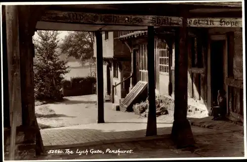 Ak Penshurst South East England, The Lych Gate