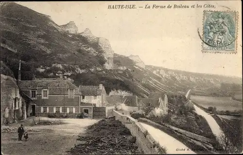 Ak Haute Isle Val-d’Oise, La Ferme de Boileau et les Cotes