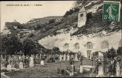 Ak Haute Isle Val-d’Oise, L'Eglise