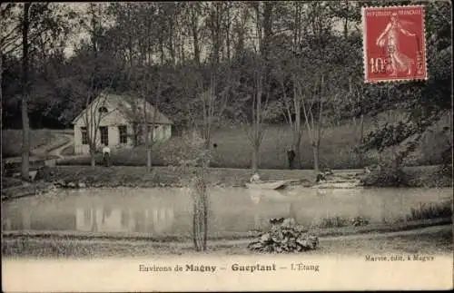 Ak Magny Val-d’Oise, Gueptant, L'Eglise