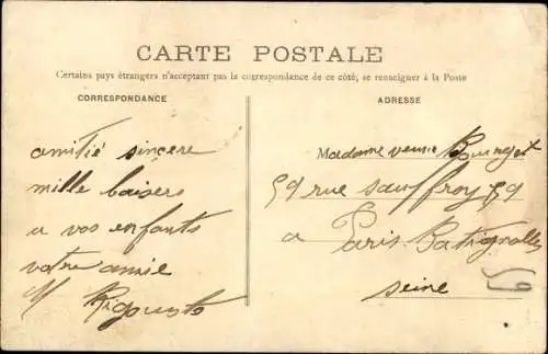 Ak Magny Val-d’Oise, Gueptant, L'Eglise