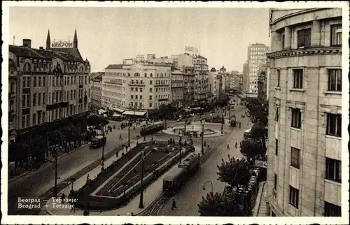 Ak Belgrad Beograd Serbien, Terazije
