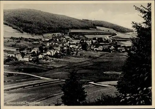 Ak Hesselbach Oberzent im Odenwald, Sommerfrische, Panorama