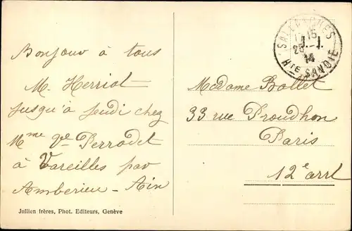 Ak Sallanches Haute Savoie, Aiguille de Varens