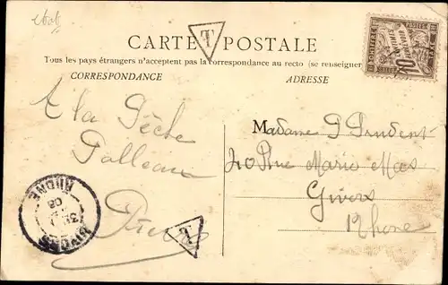 Ak Allerey Côte d’Or, L'Eglise et le Chateau