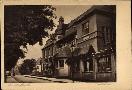 Ak Lüdenscheid im Märkischen Kreis, Amtshaus