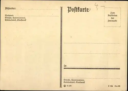 Künstler Ak Hirsch und Hirschkuh