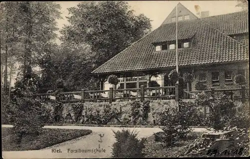 Ak Hansestadt Kiel, Forstbaumschule