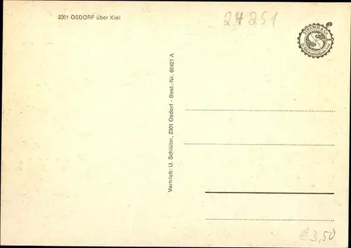 Ak Osdorf in Holstein, Ortsansichten