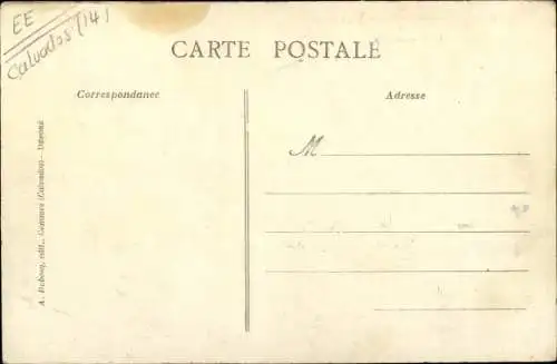 Ak Honfleur Calvados, Fêtes du Couronnement de N D de Grâce, 19.06.1913, retour à la Chapelle