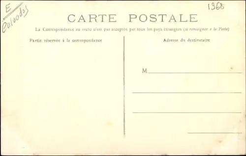 Ak Isigny sur Mer Calvados, Gare de l'Ouest, vue générale