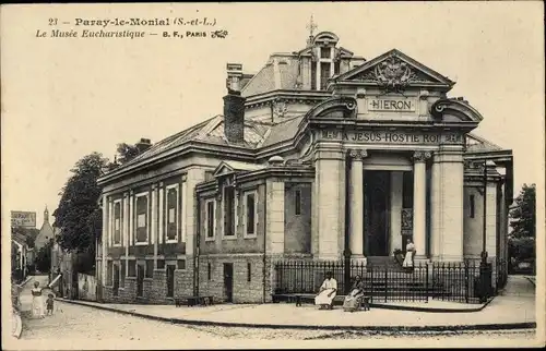 Ak Paray le Monial Saône et Loire, Le Musee Eucharistique