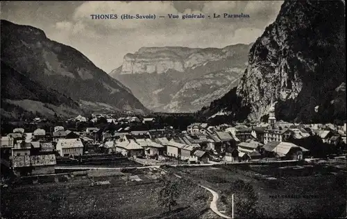 Ak Thônes Haute Savoie, Vue generale, Le Parmelan