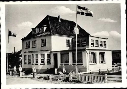 Ak Nordseebad Sankt Peter Ording, Hotelpension Sonneck, Außenansicht