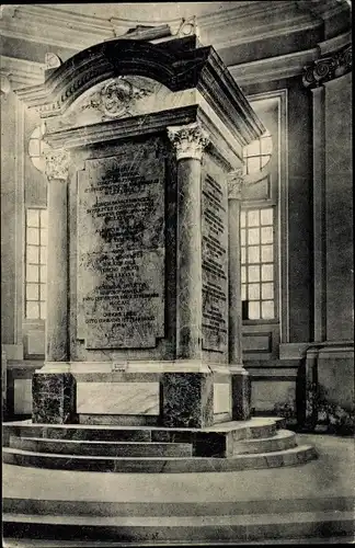 Ak Alt Zella Nossen in Sachsen, Kloster, Denkmal im Mausoleum