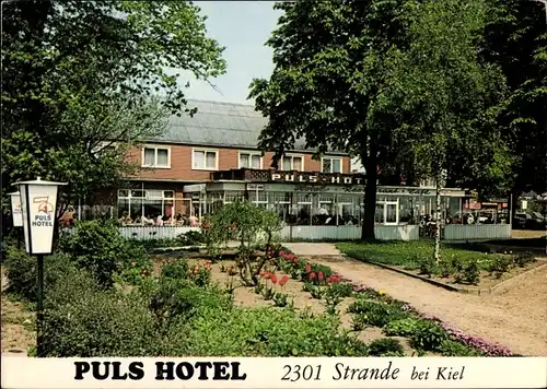 Ak Strande in Schleswig Holstein, Puls Hotel