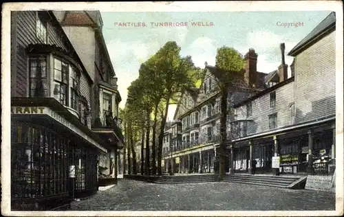 Ak Tunbridge Wells Kent, Pantiles