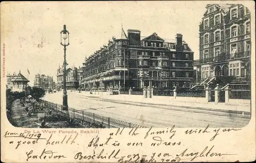 Ak Bexhill East Sussex, De La Warr Parade