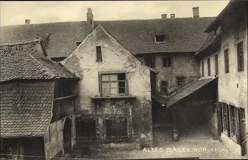 Ak Basel Stadt Schweiz, Altstadt, Klingental