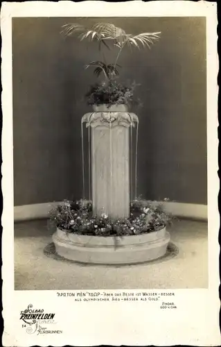 Ak Rheinfelden Kanton Aargau Schweiz, Solbad, Aber das Beste ist Wasser...