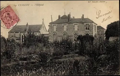 Ak Cuisery Saône et Loire, L'Hopital