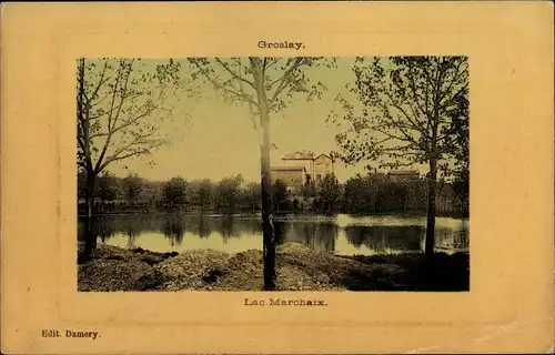 Ak Groslay Val d'Oise, Lac Marchaix