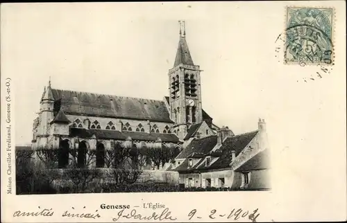 Ak Gonesse Val d’Oise, L'Eglise