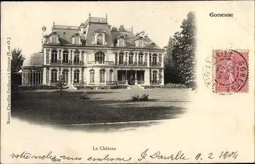 Ak Gonesse Val d’Oise, Le Chateau