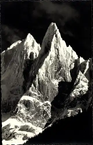 Ak Chamonix Mont Blanc Haute Savoie, Blick auf den Berg
