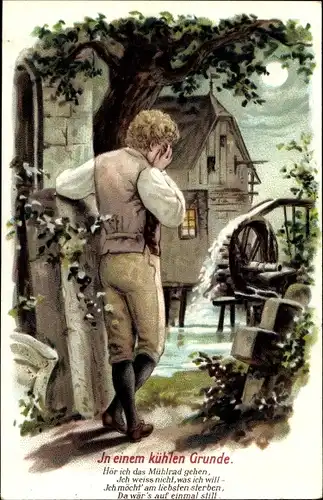 Lied Ak In einem kühlen Grunde, Wassermühle