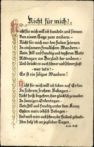 10 alte Ak Gedichte und Sprüche, diverse Ansichten