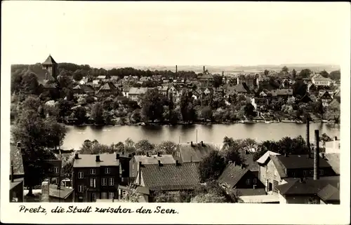 Foto Ak Preetz in Holstein, Gesamtansicht