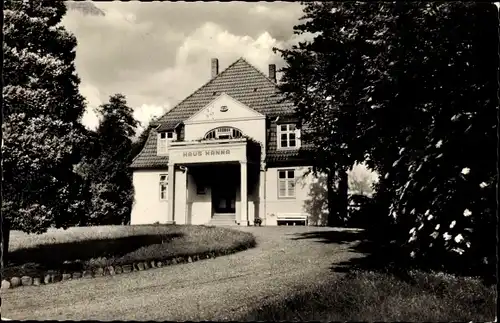 Ak Niederkleveez Bösdorf in Holstein, Kindergenesungsheim Haus Hanna