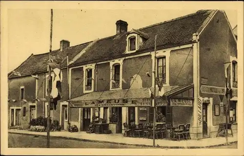 Ak Sallenelles Calvados, L'Hôtel du Bras d'Or, vue générale