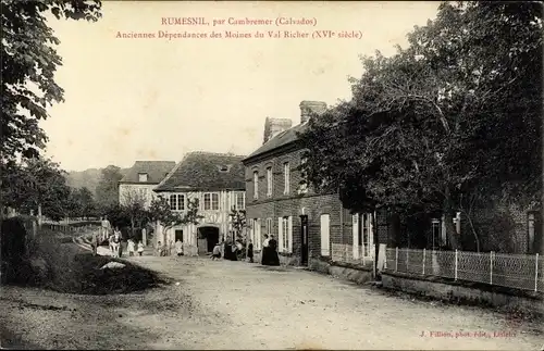 Ak Rumesnil Calvados, Anciennes Dépendances des Moines du Val Richer, XVIe siècle