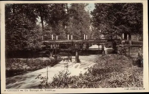 Ak Chissey Saône et Loire, Un Barrage du Ternin